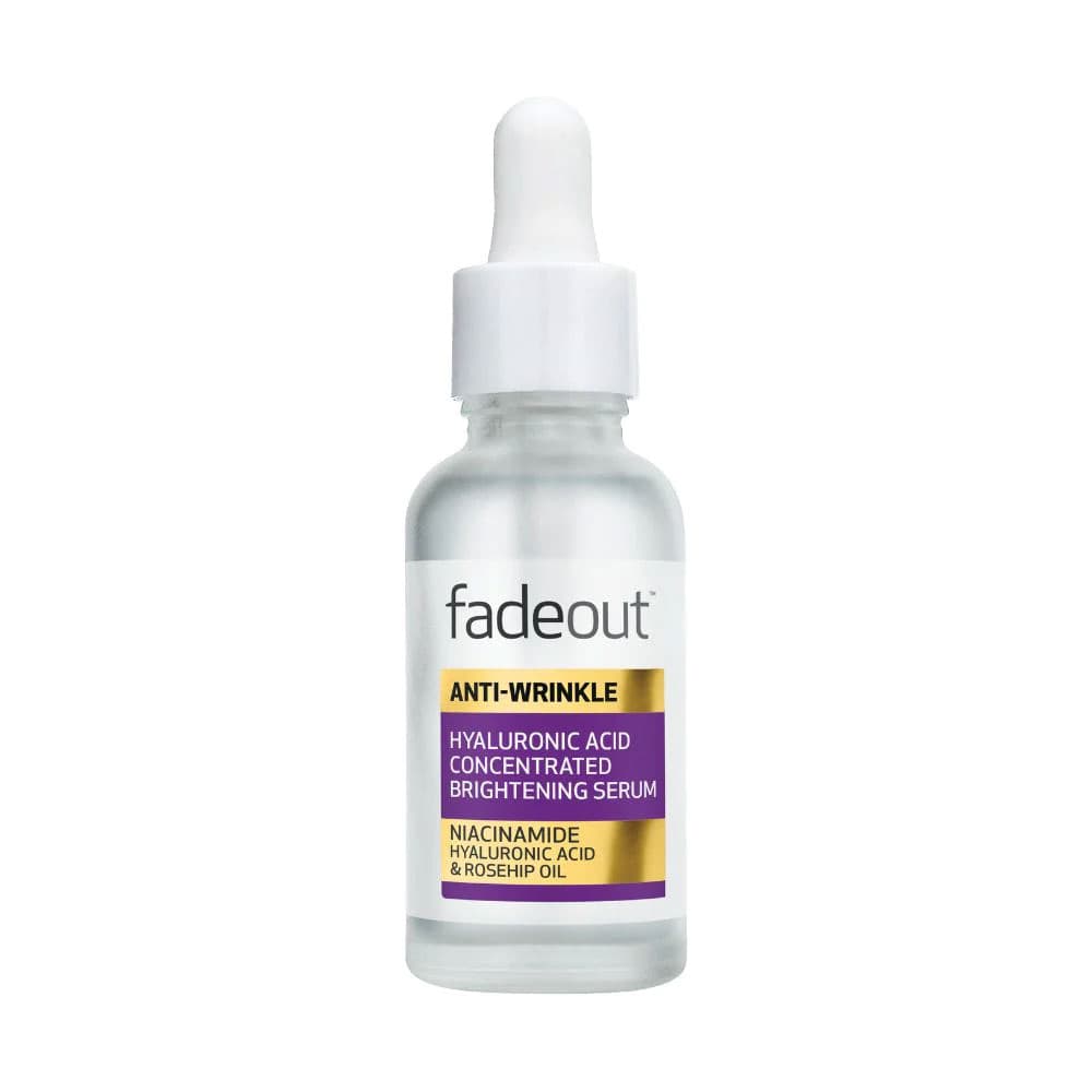 Fade Out Anti-Wrinkle Advanced Brightening Serum 30ml bottle