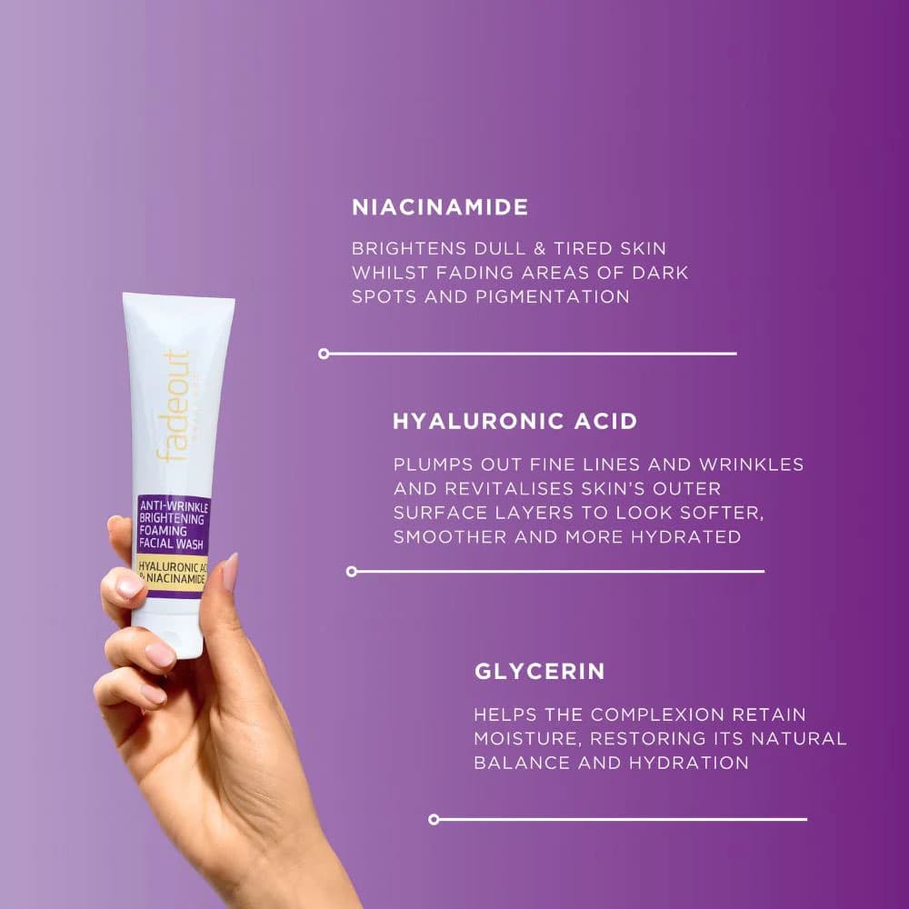 Fade Out facial cleanser for anti-aging and brightening – 100ml