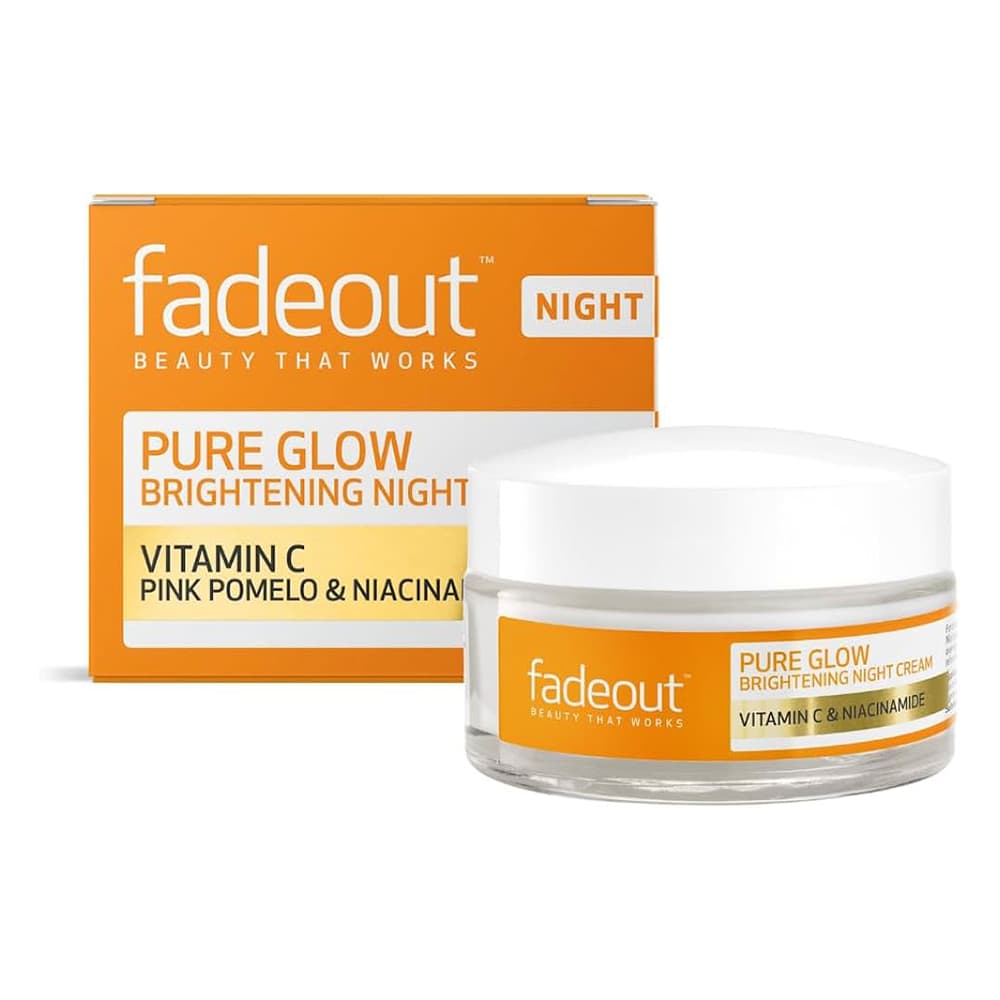 Fade Out Pure Glow Brightening Night Cream 50ml jar