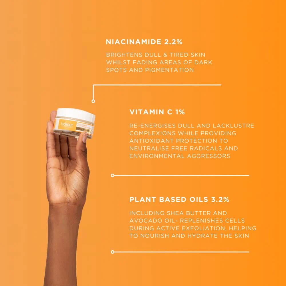 Brightening night cream for dull skin – Fade Out Pure Glow
