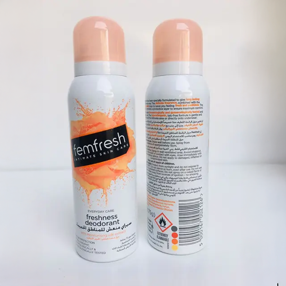 Femfresh Everyday Care Freshness Deodorant - 125ml, Feminine Deodorants