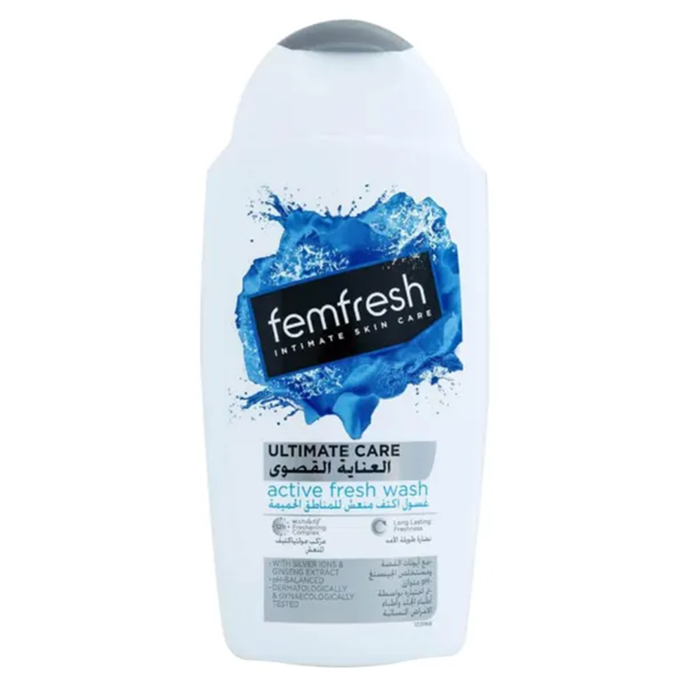 Femfresh Intimate Active Fresh Wash - 250ml, Body Wash