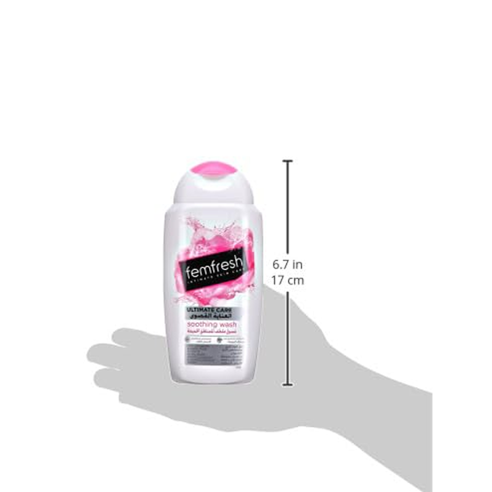 Femfresh Intimate Soothing Wash for Delicate Skin - 250ml, Feminine Douches