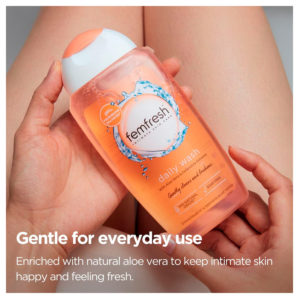 Femfresh Intimate Wash for Sensitive Skin - 250ml, Feminine Douches