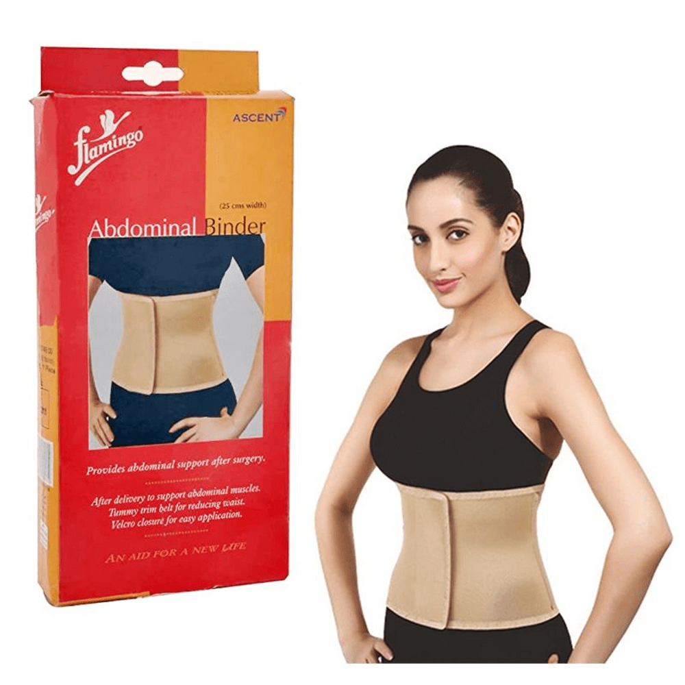 Flamingo Abdominal Support Binder 25 cm - Medium, Supports & Braces