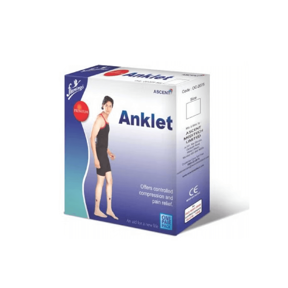 Flamingo Anklet Extra Large (Pair), Ankle Supports