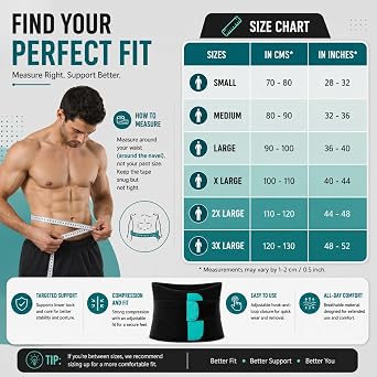 Flamingo Contoured Lumbar Sacral Support Belt, Lumbar Support Belts