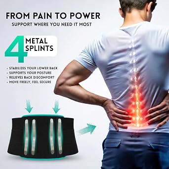 Flamingo Contoured Lumbar Sacral Support Belt, Lumbar Support Belts