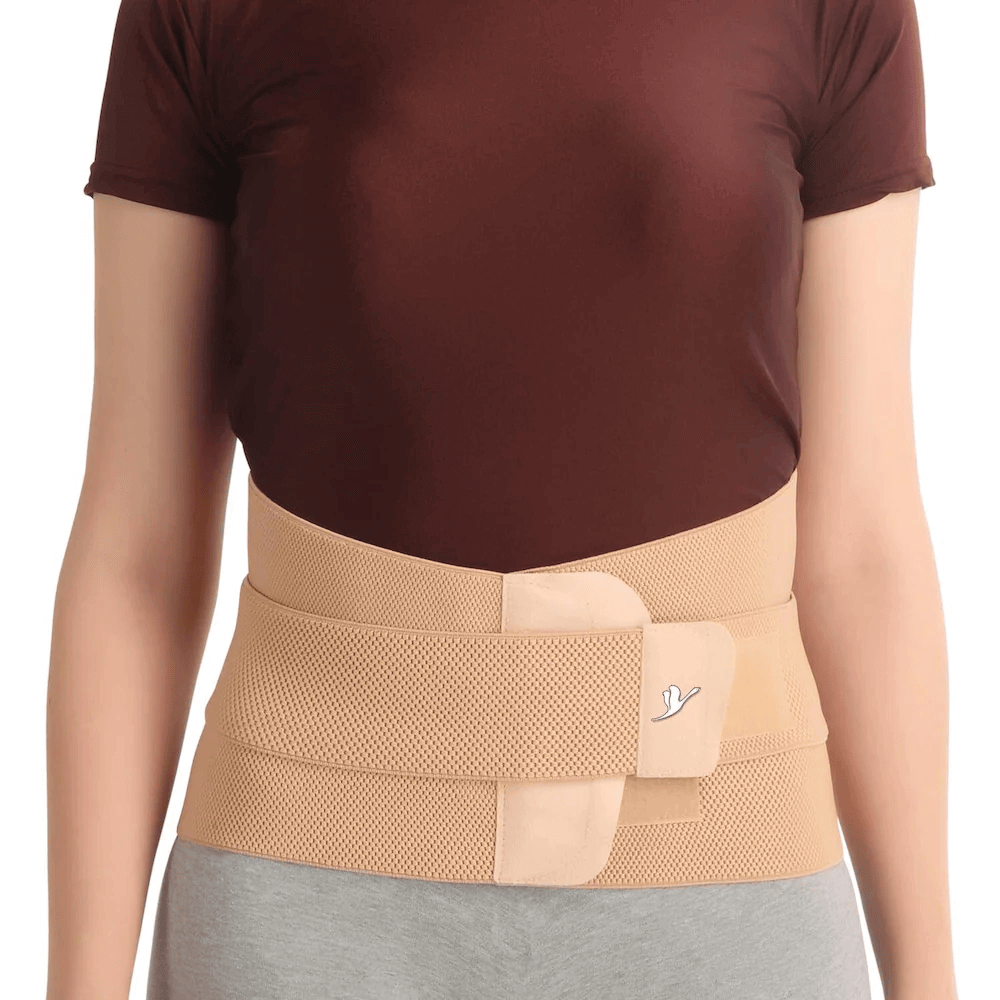 Flamingo Contoured Lumbar Sacro Belt - Medium, Back Braces