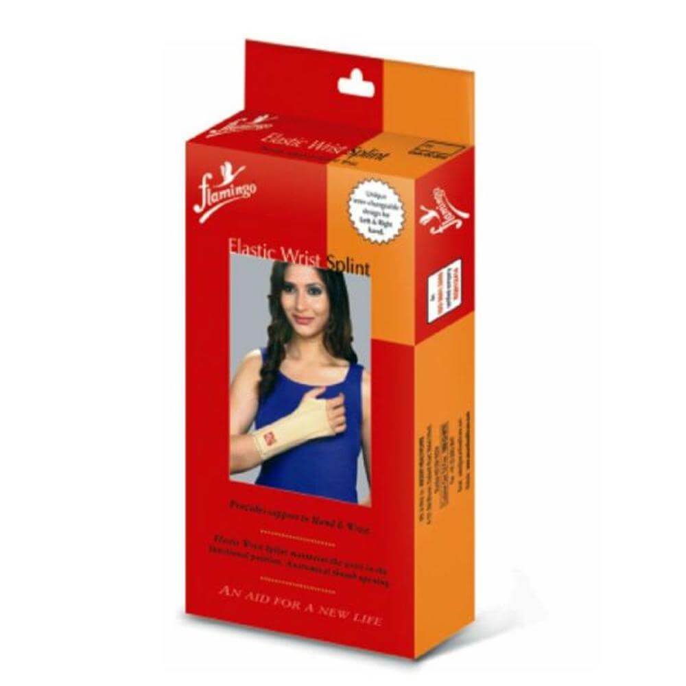 Flamingo Elastic Wrist Splint - Large, Wrist Braces