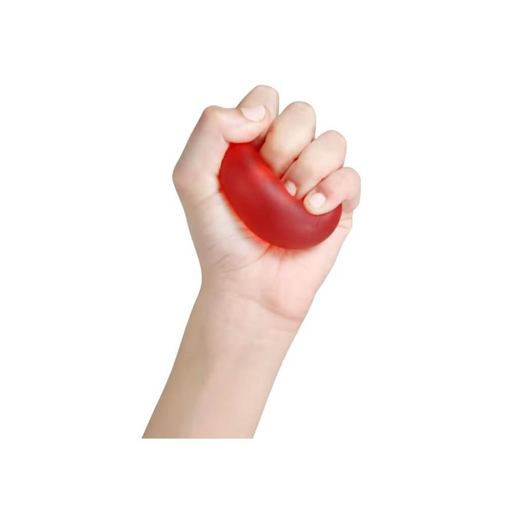 Flamingo Gel Exercise Ball Red (Medium), Occupational & Physical Therapy Equipment