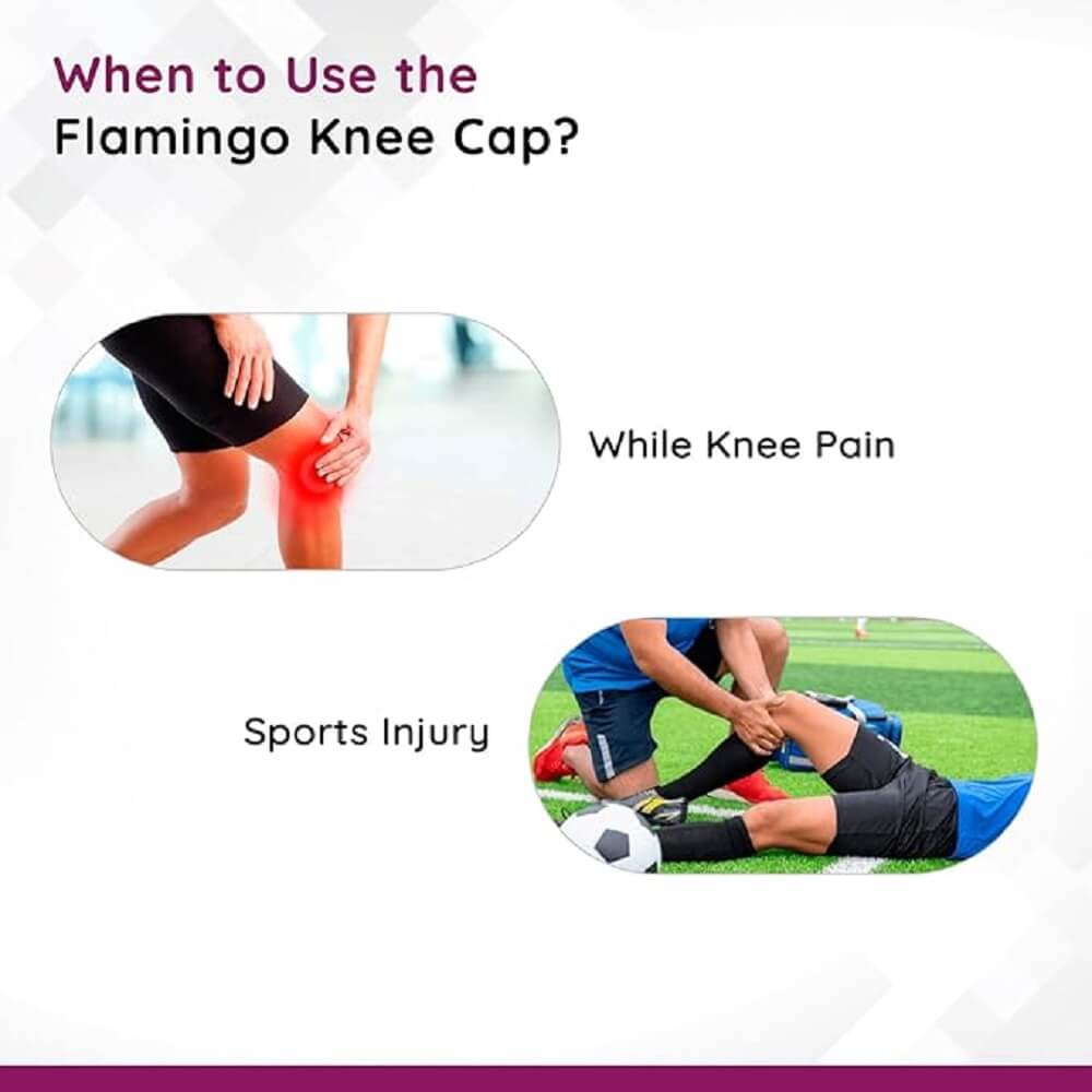 Flamingo Knee Cap Support (Small) - Pair, Knee Braces