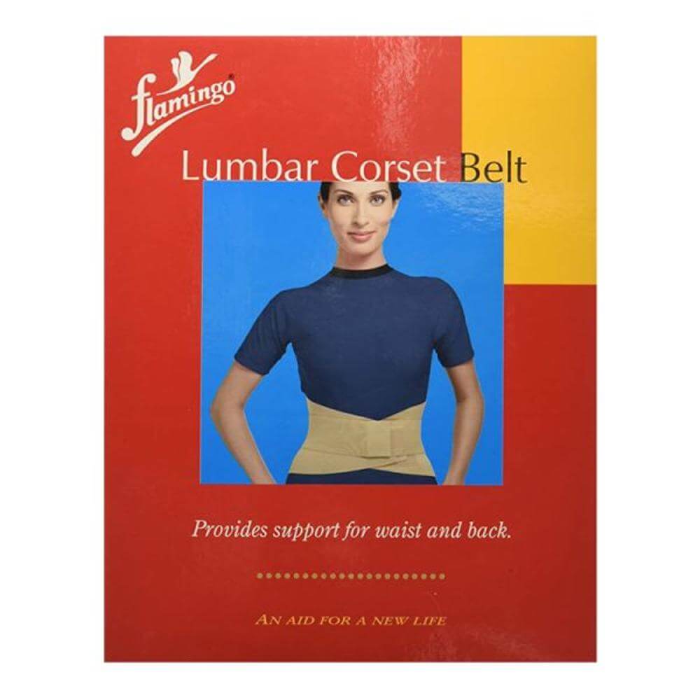 Flamingo Lumbar Corset Belt – X-Large, Belts