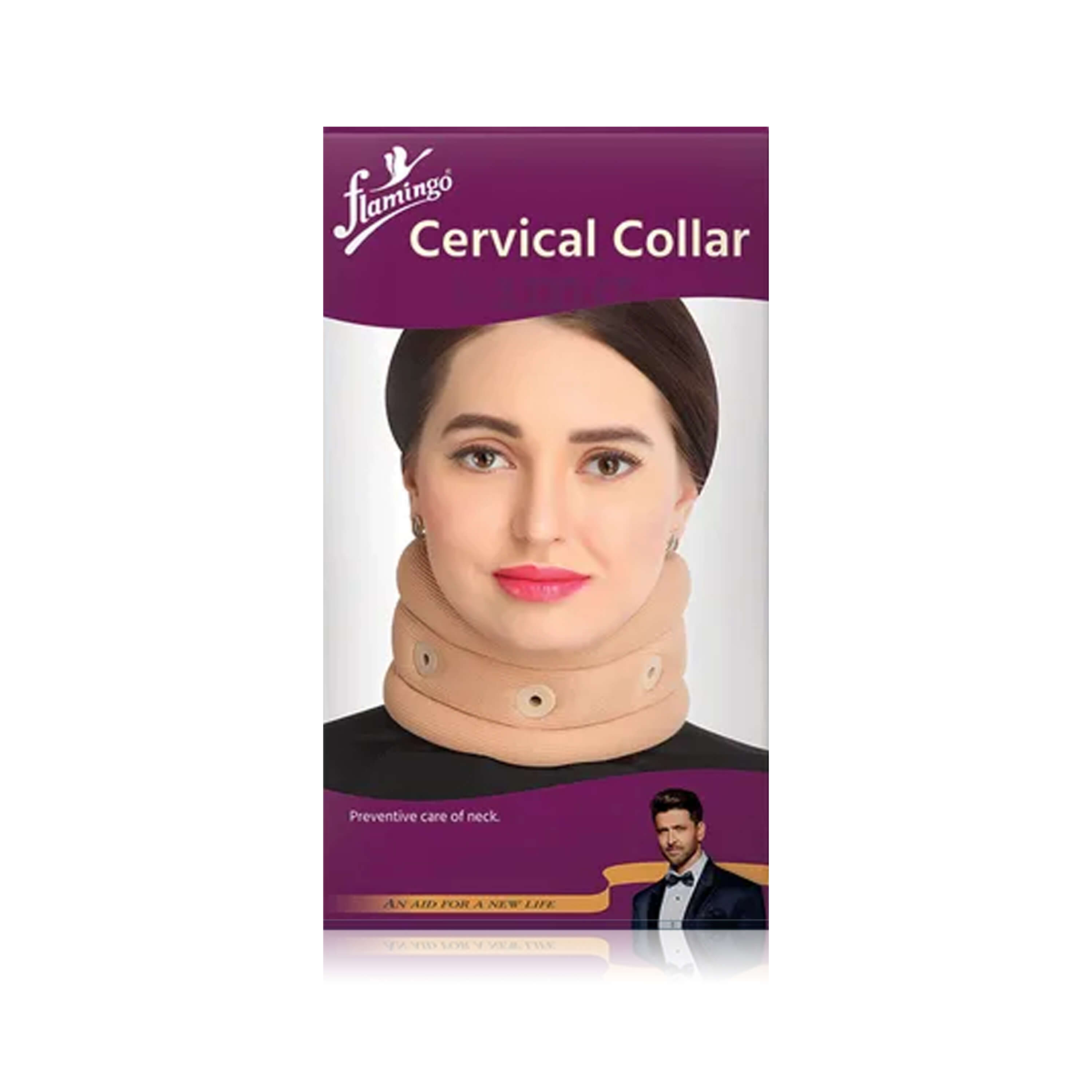 Flamingo Neck Cervical Support Collar – Medium, Neck Braces