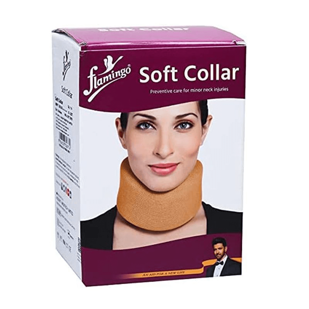 Flamingo Neck Support Soft Collar – (X-Large) ,Neck Braces