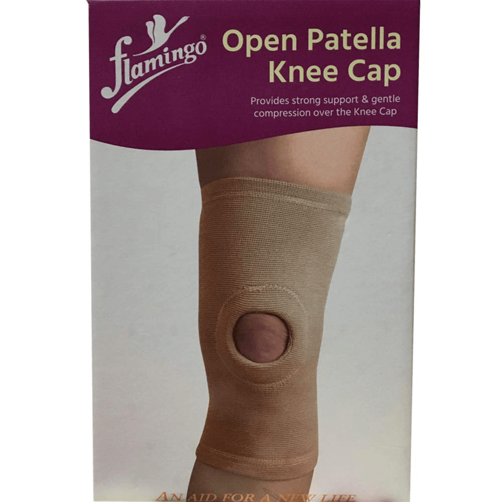 Flamingo Open Patella Knee Cap - Medium, Knee Braces