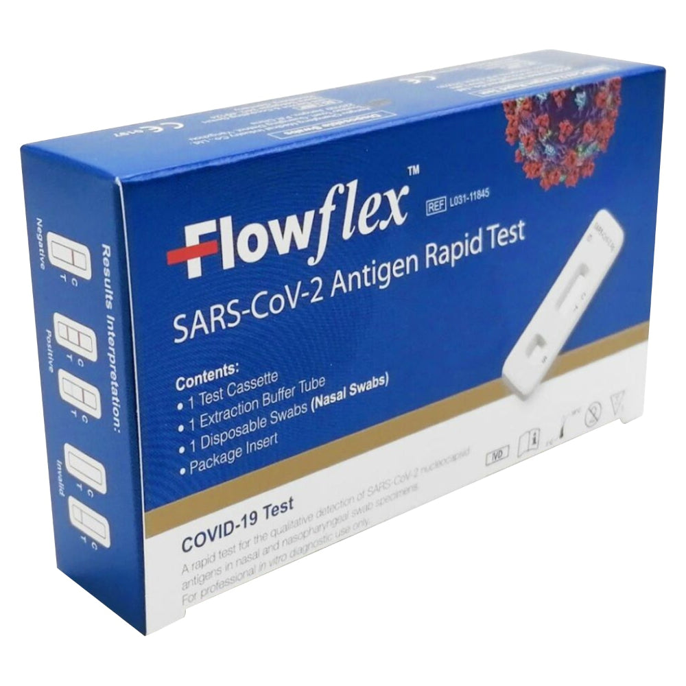 Flowflex SARS-CoV-2 Antigen Rapid Test Kit - 1 Test, COVID-19 Tests