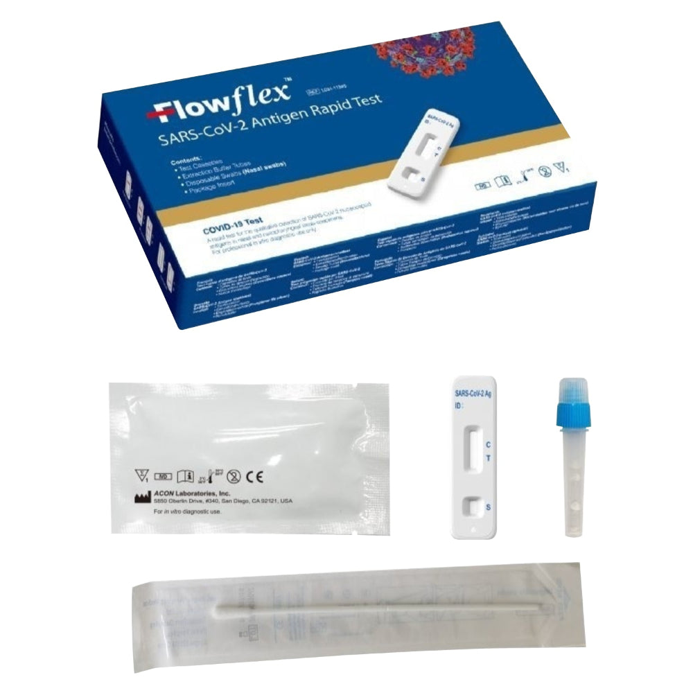 Flowflex SARS-CoV-2 Antigen Rapid Test Kit - 1 Test, COVID-19 Tests