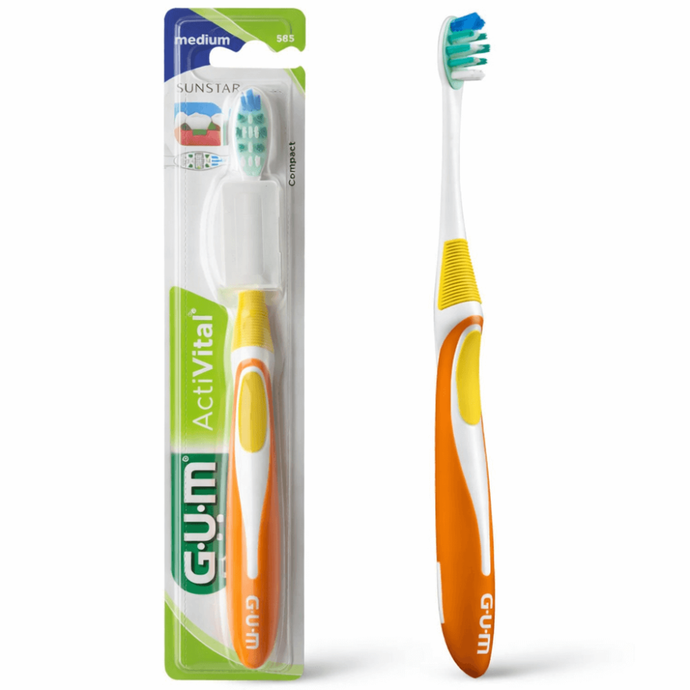 GUM Activital Toothbrush Medium - 583M, Manual Toothbrushes