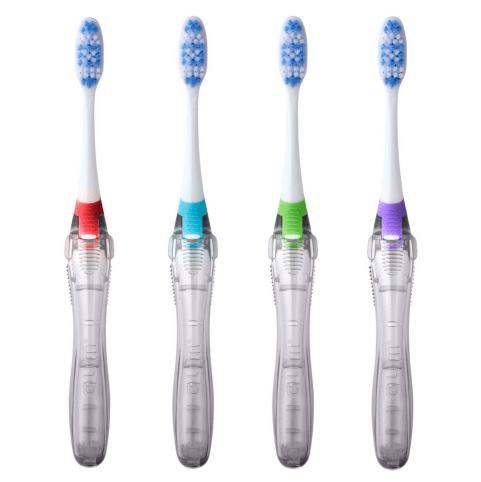 GUM Butler Soft Travel Toothbrush 158M - Single Piece, Manual Toothbrushes