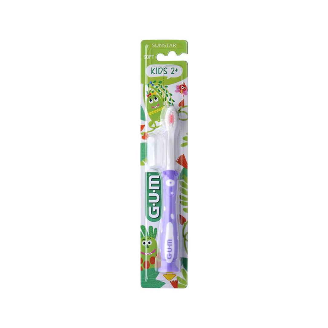 GUM Monster Kids Toothbrush 2+ Years - Soft (901M), Manual Toothbrushes
