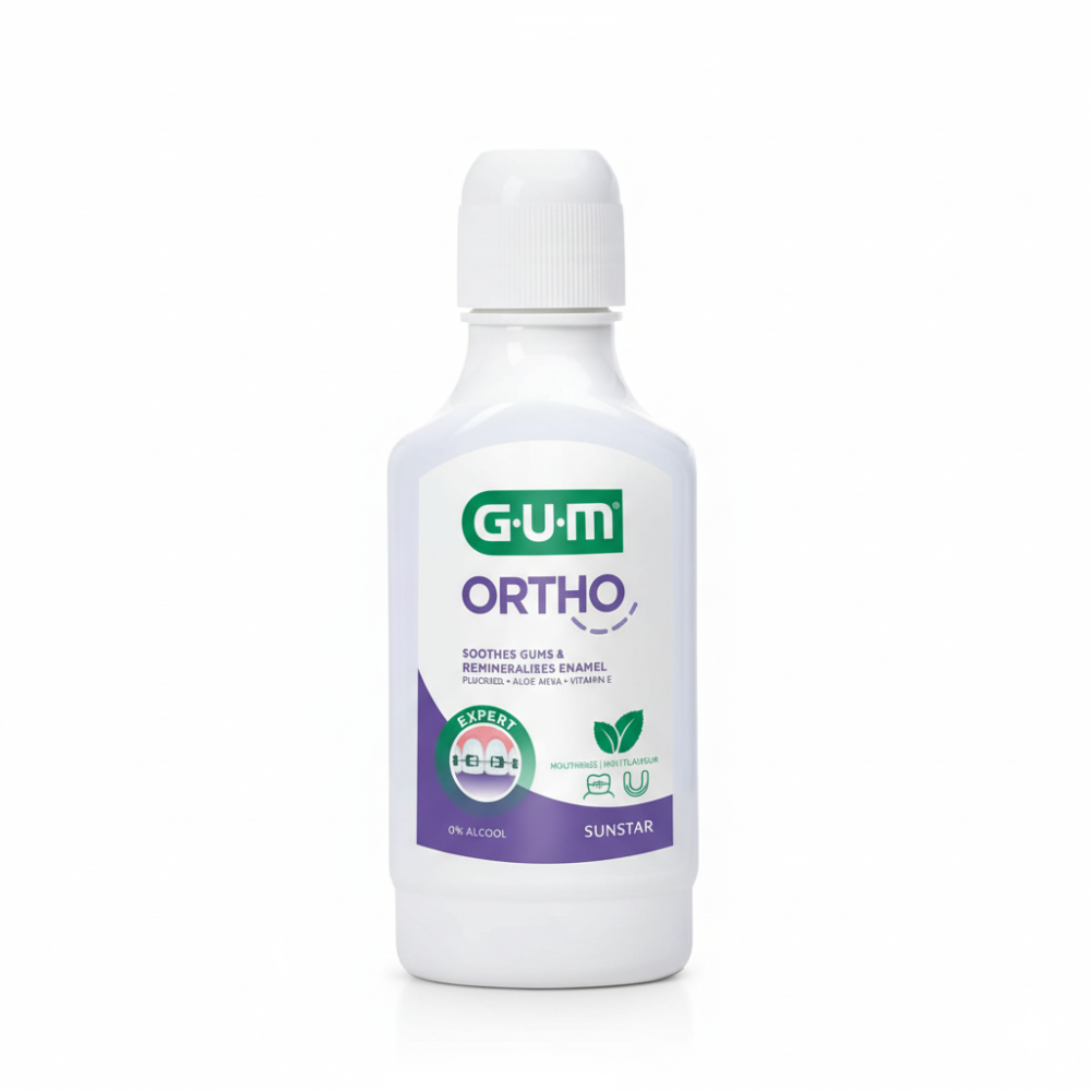 GUM Ortho Mouthrinse - 300ml, Mouthwash