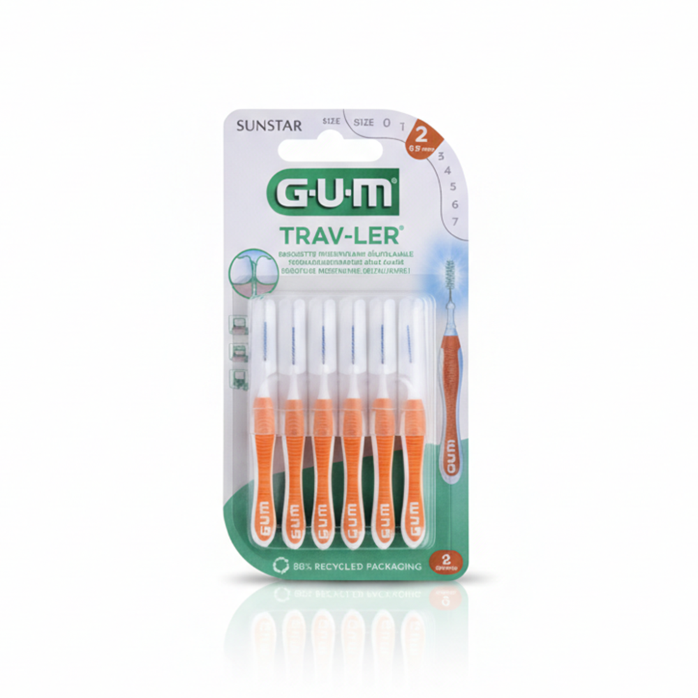 GUM Proxa Trav-Ler Interdental Brush - 0.9mm, Interdental Brushes