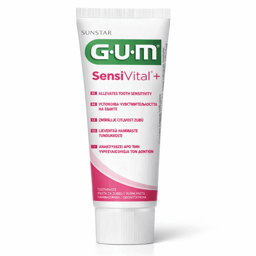 GUM SensiVital Toothpaste for Sensitive Teeth - 75ml, Toothpaste 