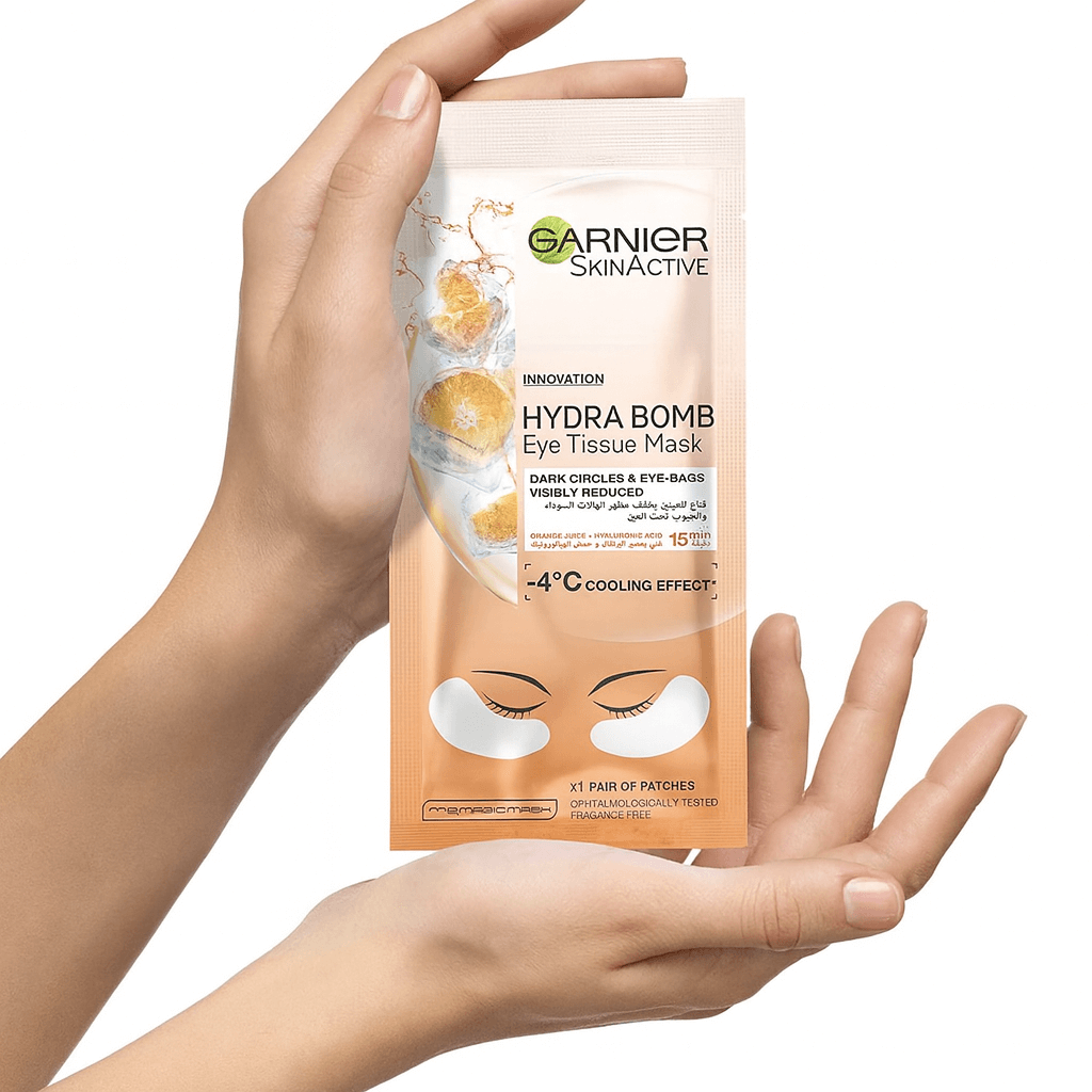 Garnier SkinActive Hydrating Eye Mask for Dark Circles - 1 Sheet (6g), Skin Care Masks & Peels