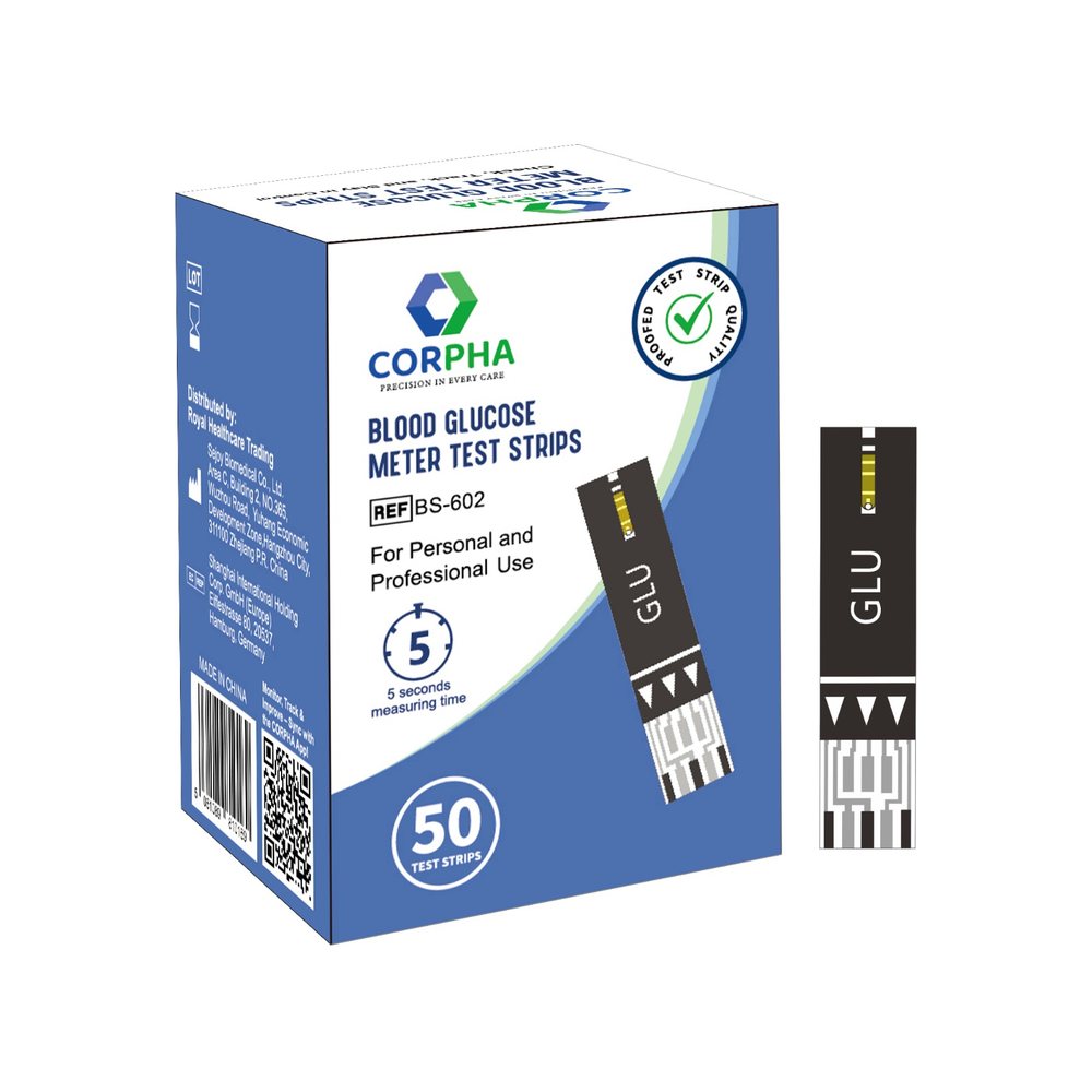 CORPHA Blood Glucose Meter Test Strips