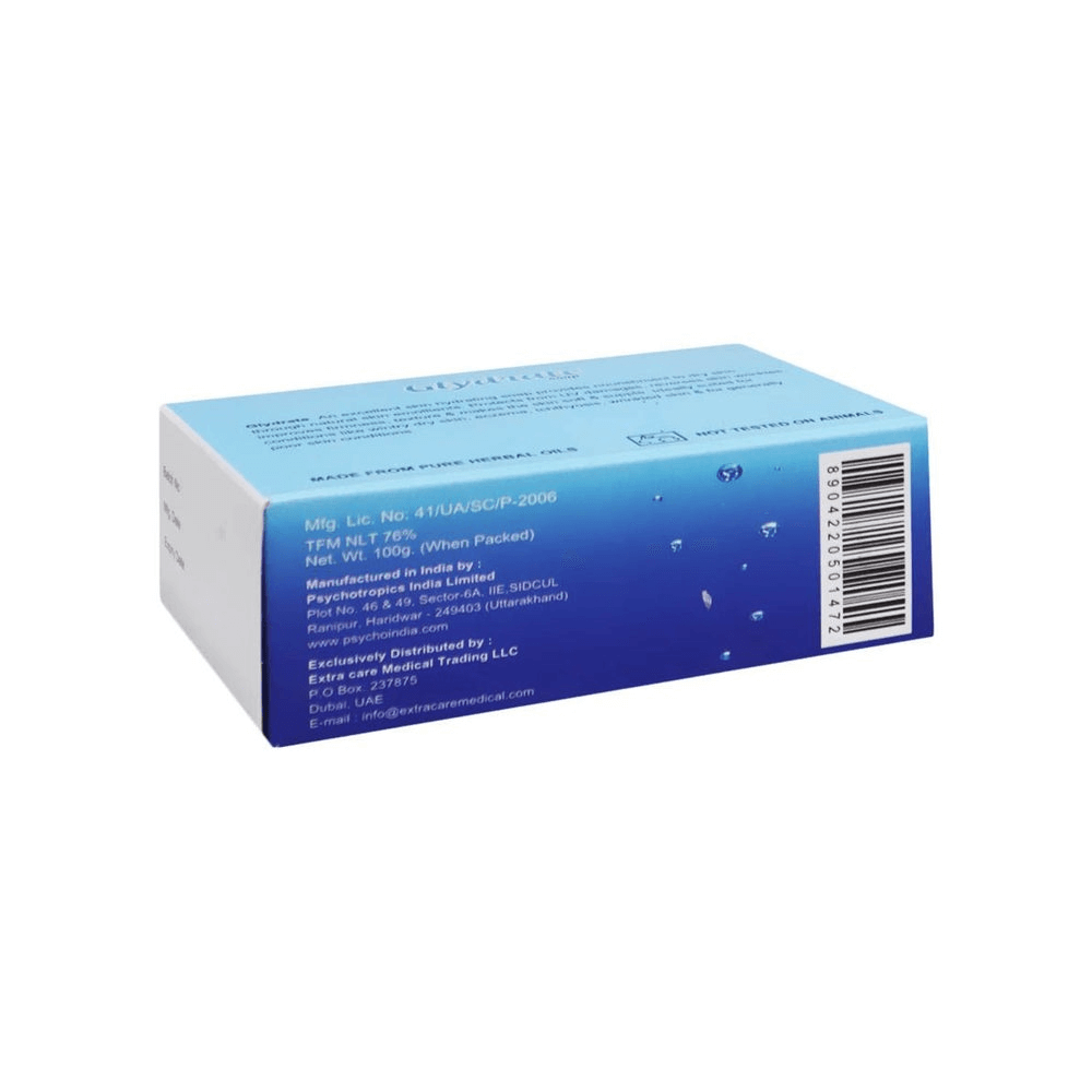 Glydrate Moisturizing Soap - 100g, Bar Soap