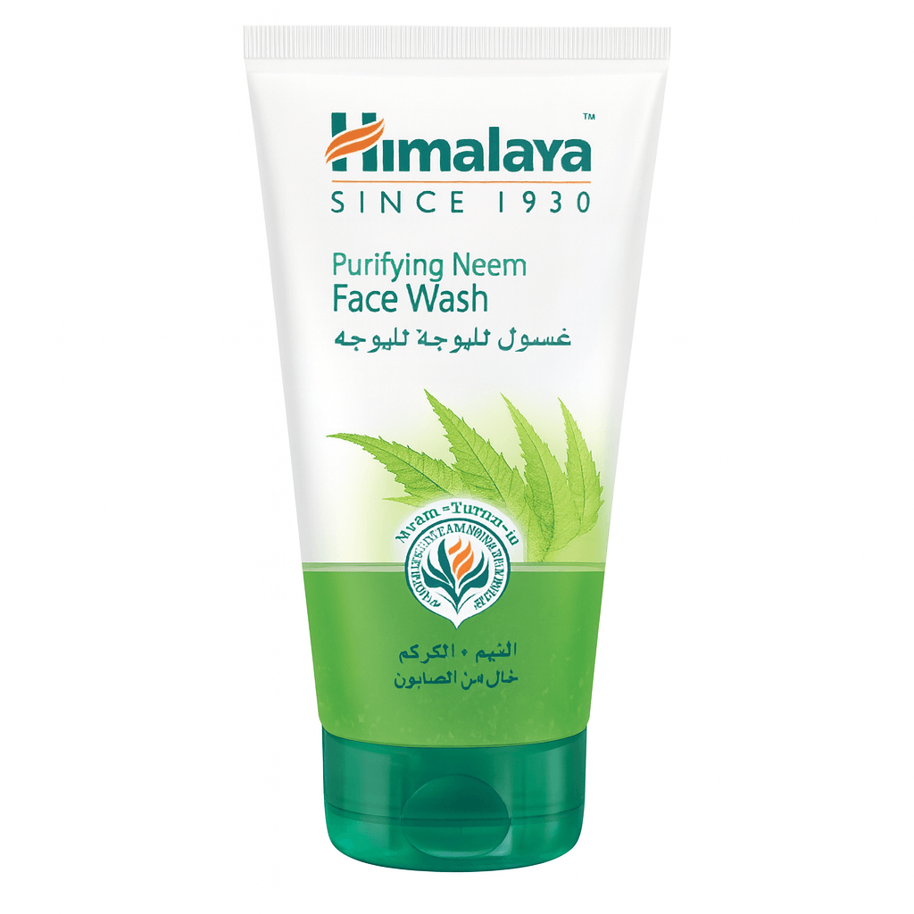 Himalaya Purifying Neem Face Wash with Turmeric - 150ml, Facial Cleansers