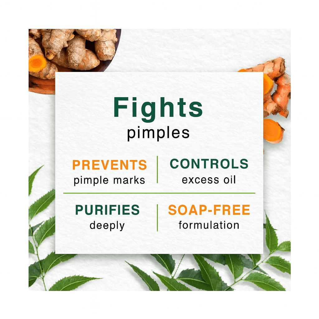 Himalaya Purifying Neem Face Wash with Turmeric - 150ml, Facial Cleansers