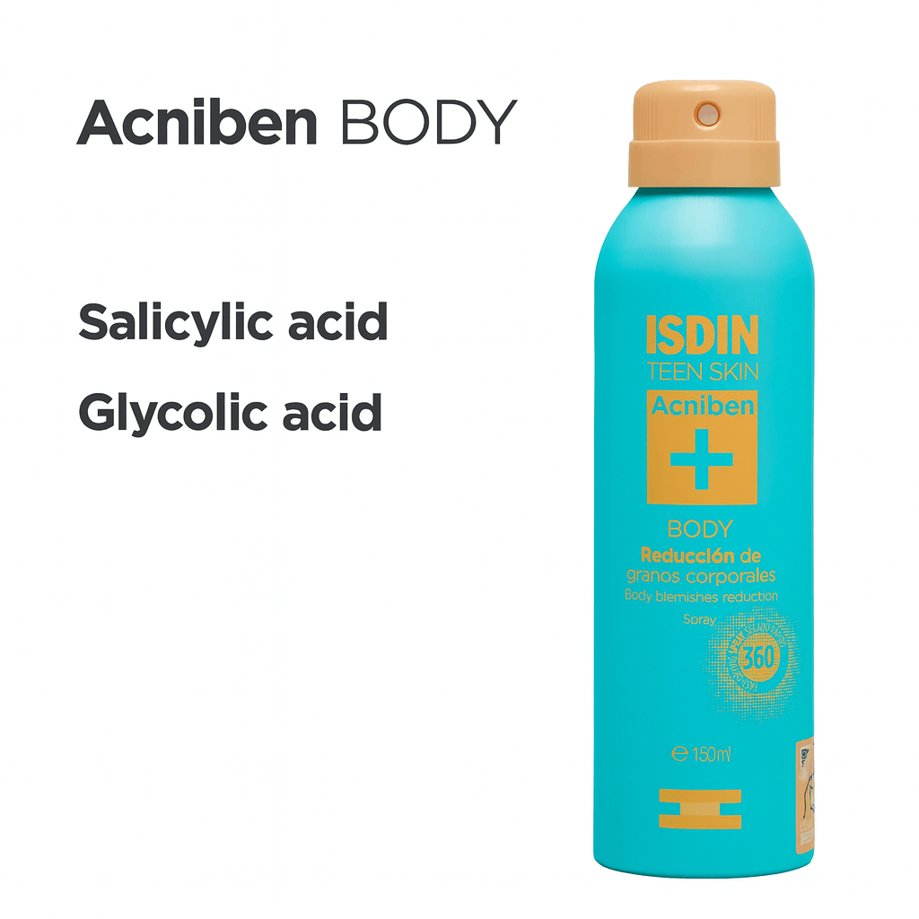 ISDIN Acniben Body Spray - 150ml, Body Mists