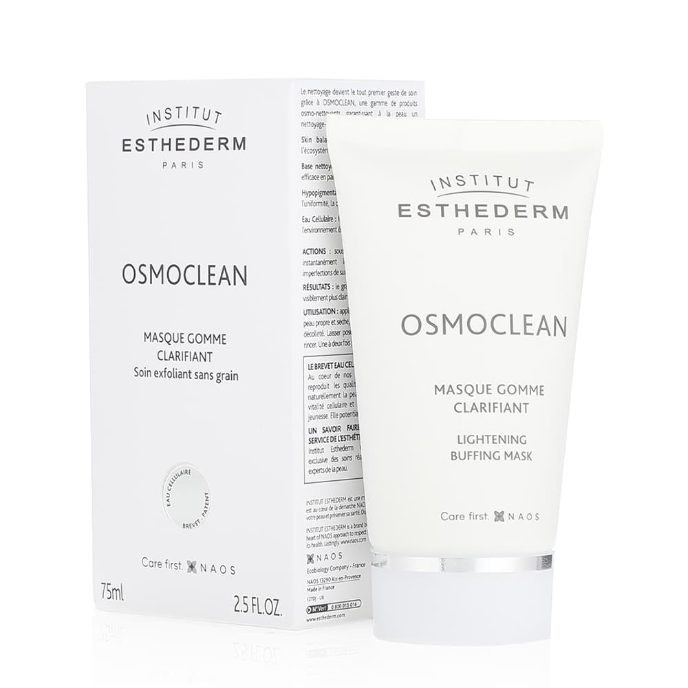 Esthederm Osmoclean buffing mask for radiant and smooth skin