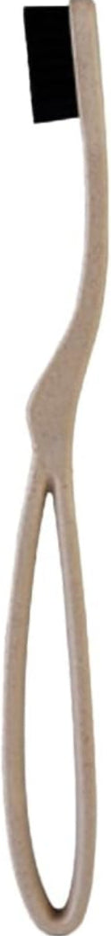 Intermed Eco Ergonomic Soft Toothbrush with Rice Husk Handle, Manual Toothbrushes