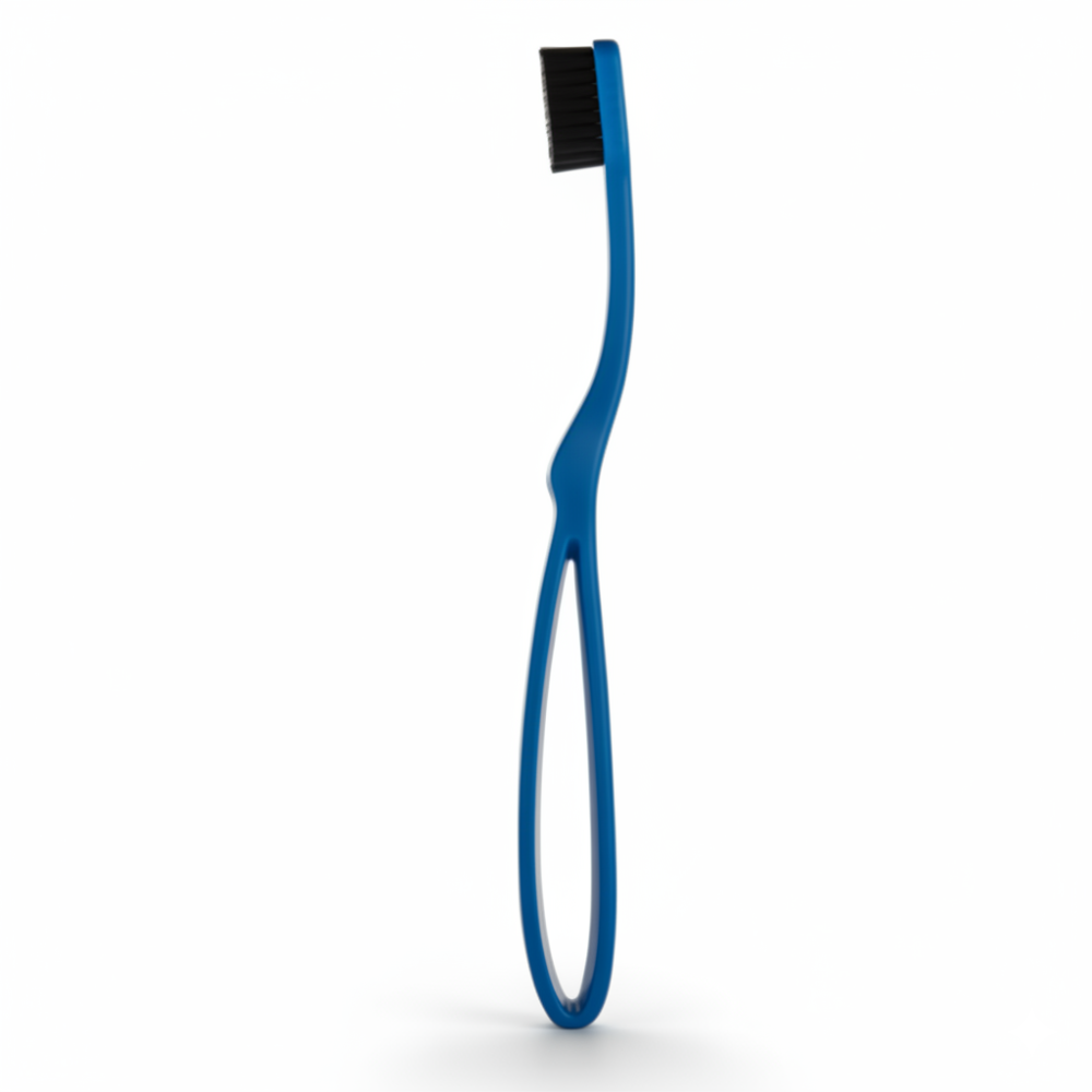 Intermed Ergonomic Soft Toothbrush - Blue, Manual Toothbrushes