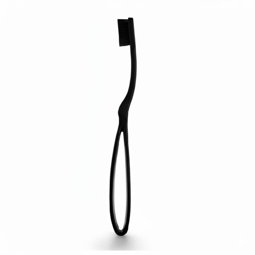 Intermed Professional Ergonomic Toothbrush - Black, Manual Toothbrushes