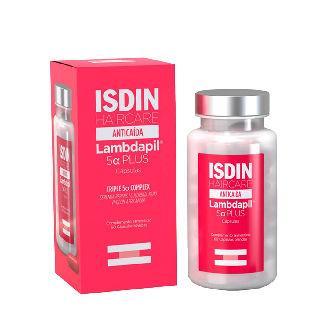 Isdin Lambdapil 5α Plus Anti-Hair Loss Capsules - 60 Capsules, Hair Loss Treatments