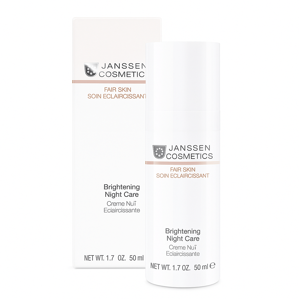 Janssen Cosmetics Brightening Night Care Cream - 50ml, Anti-Aging Skin Care