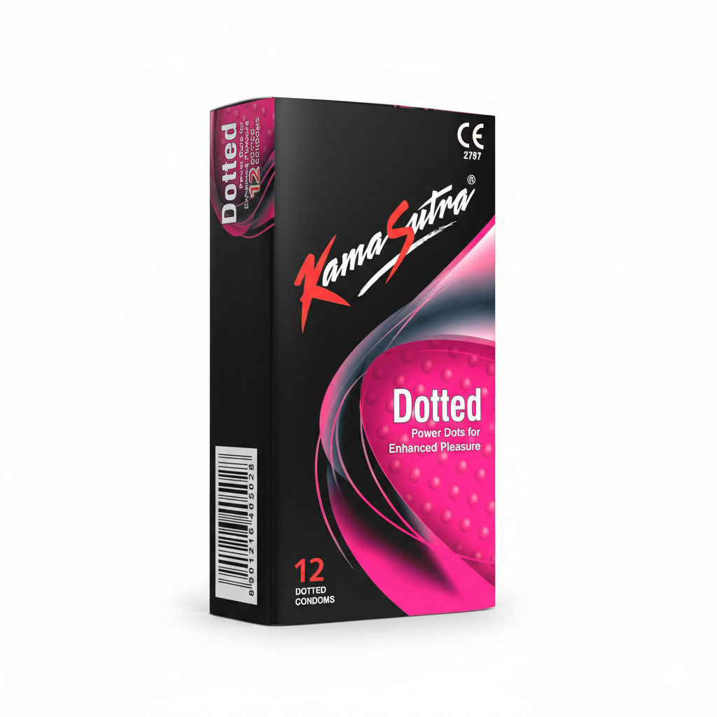 KamaSutra Dotted Condoms - Pack of 12s, Condoms