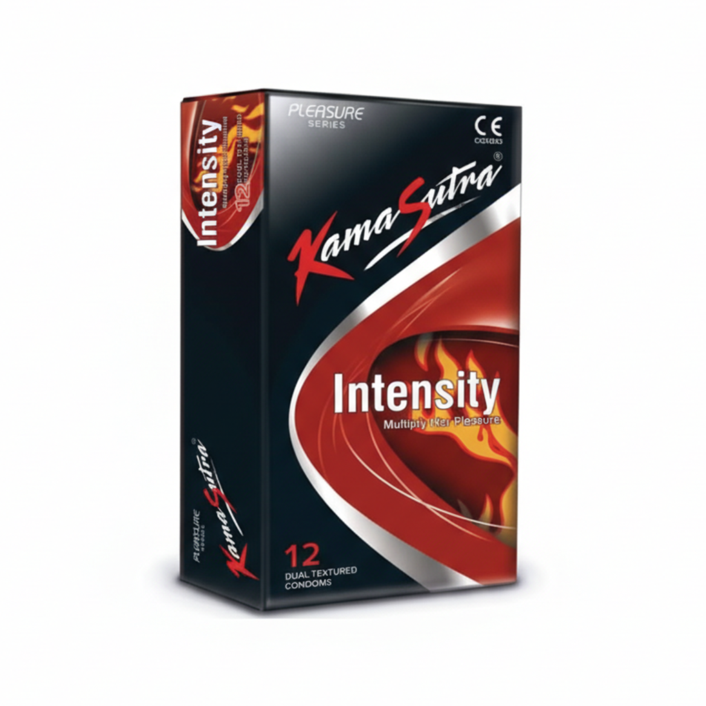 KamaSutra Intensity Condoms - Pack of 12, Condoms