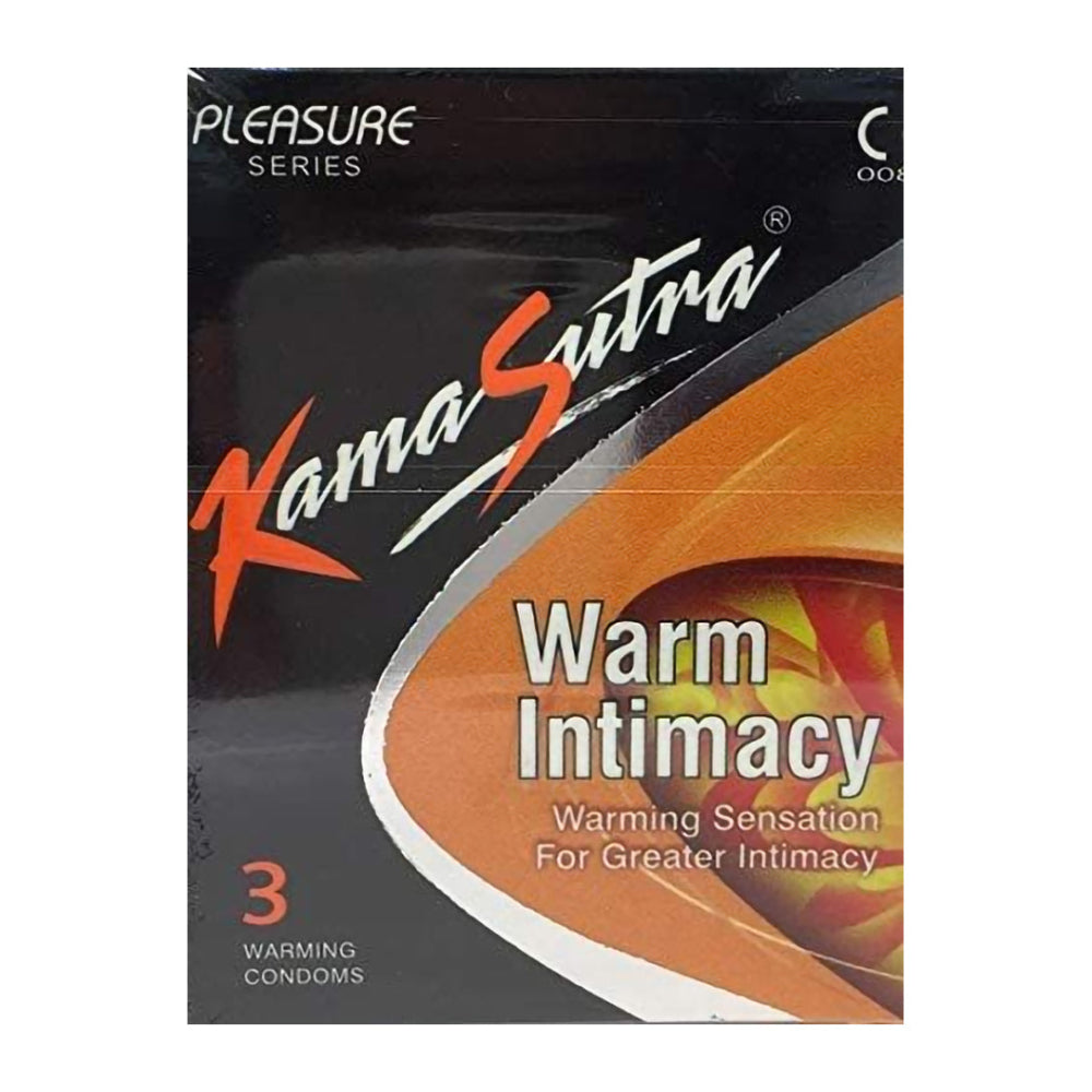 KamaSutra Warm Intimacy Condoms - Pack of 3, Condoms