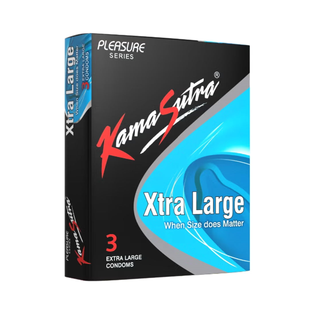 KamaSutra Xtra Large Condoms - Pack of 3s, Condoms