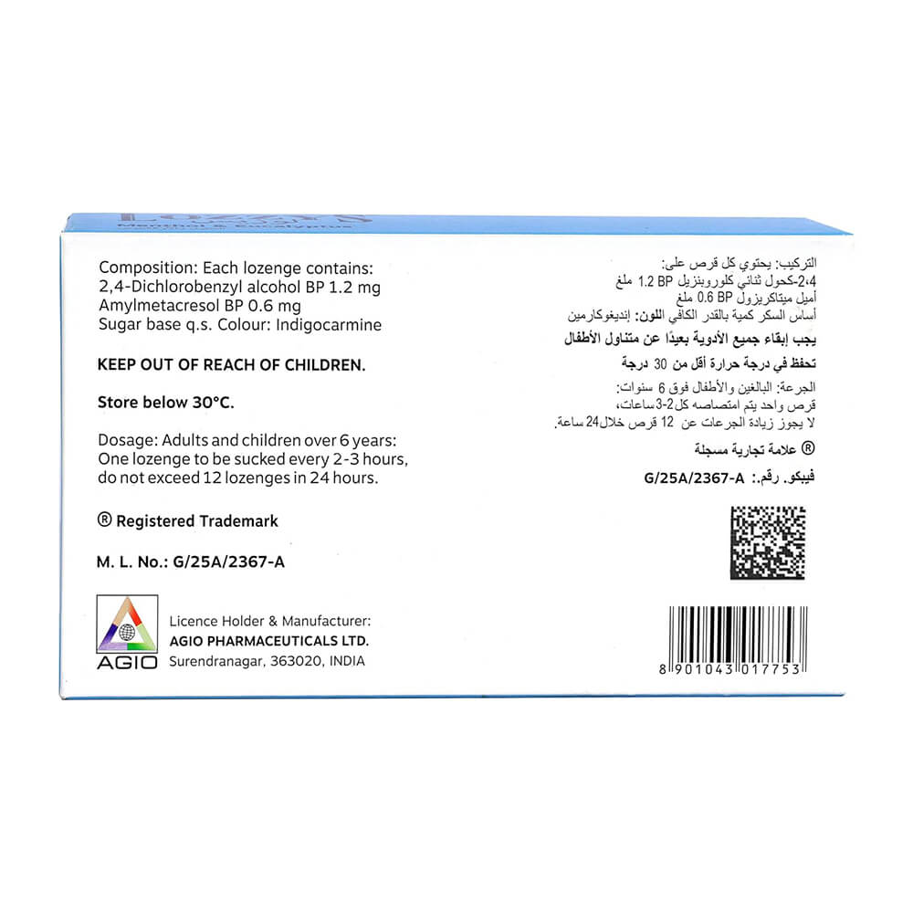 LOZZY’S Menthol & Eucalyptus Lozenges (24) KNIGHTS PHARMACY