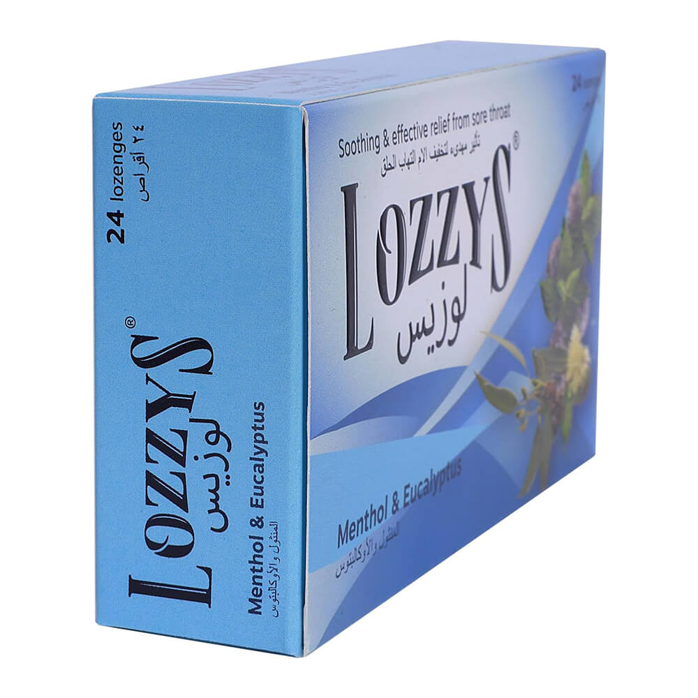 LOZZY’S lozenges – 24 count for cough, cold & throat irritation