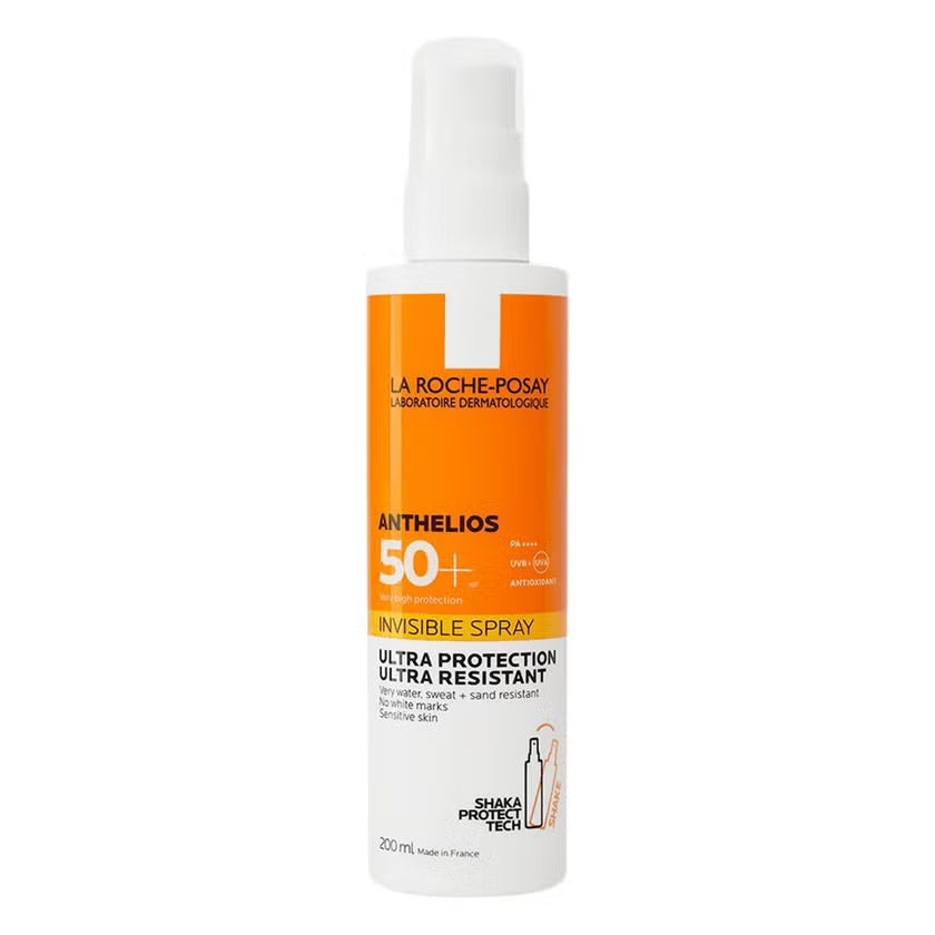 La Roche-Posay Anthelios SPF 50+ Invisible Body Sunscreen Spray - 200ml, Sunscreen