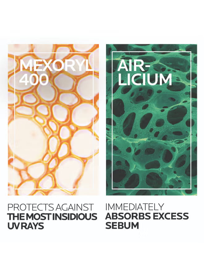 La Roche-Posay Anthelios UVMune 400 SPF 50+ Oil Control Invisible Fluid Sunscreen - 50ml, Sunscreen