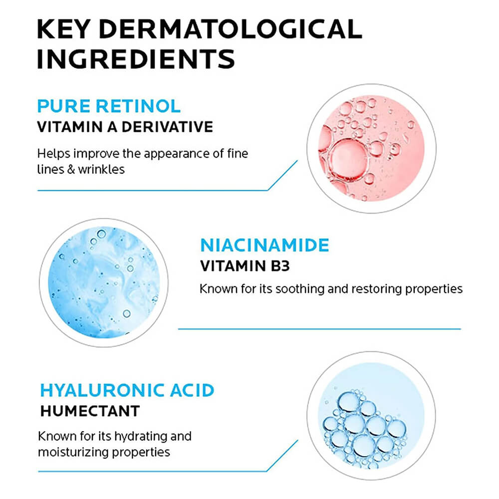 Daily wrinkle-reducing retinol serum – La Roche-Posay 30ml