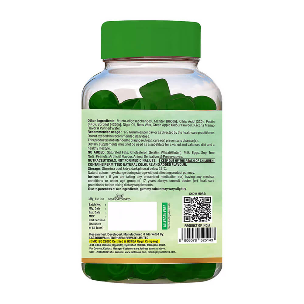 Lactonova Happi Digestive Gummies for Kids - 30’s, Digestive Supplements